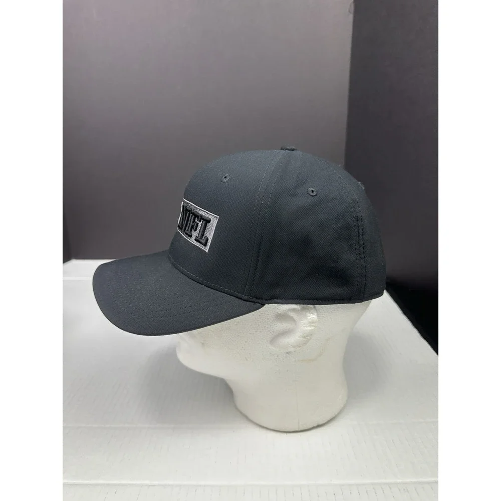 Nike Classic 99 Fox NFL Fitted Black Embroidered Hat M/L